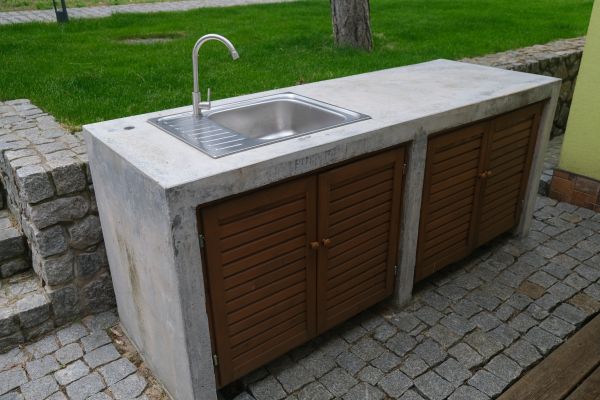Exterior Cabinet Installation in North Richland Hills